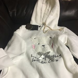 Speechless hoddie with fleece hood